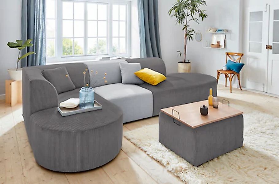 OTTO home Sofa-Eckelement »Alesund« als Einzelteile oder Modulteil günstig online kaufen