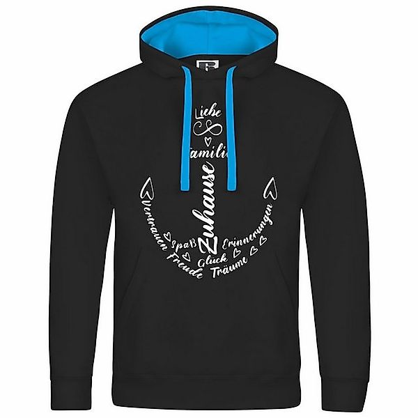 deinshirt Kapuzenpullover Herren Kapuzenpullover Liebe Familie Anker Mit Pr günstig online kaufen