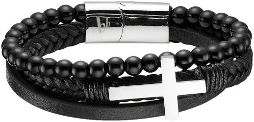 Bruno Banani Lederarmband Schmuck Geschenk Armband günstig online kaufen