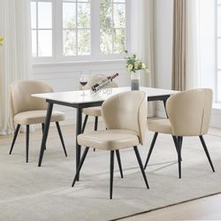 GarveeMore Esszimmerstuhl aus PU-Leder,moderne Esszimmer und günstig online kaufen
