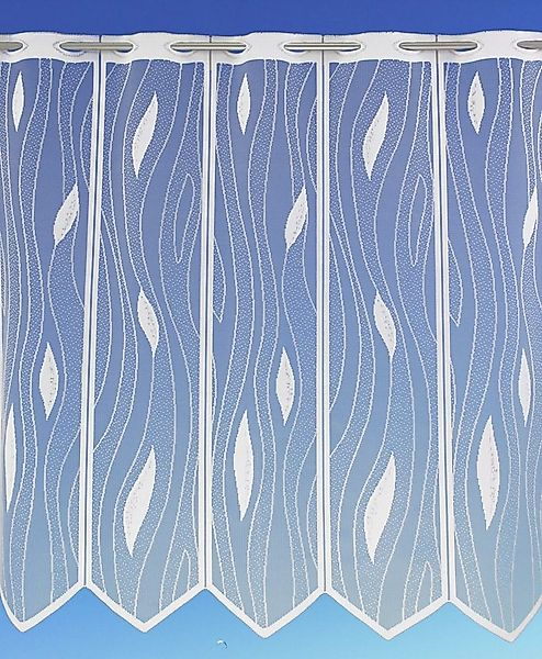 dekondo Scheibengardine "Swing", Kurzstore, Bistrogardine, Panneaux – 50x16 günstig online kaufen