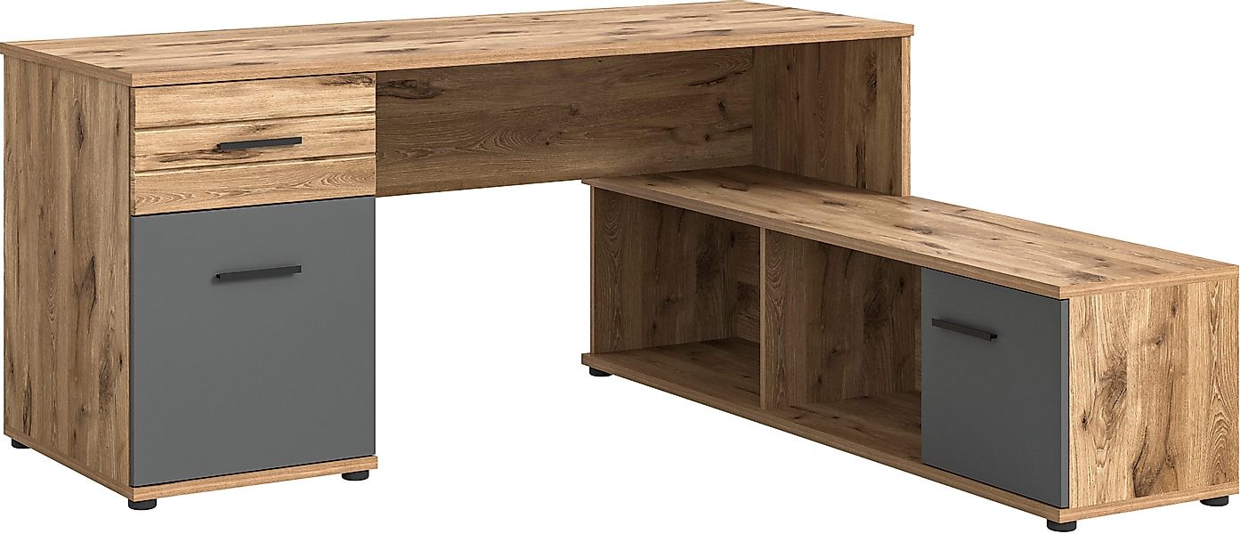 INOSIGN Eckschreibtisch Riga, Breite 170cm, in günstig online kaufen