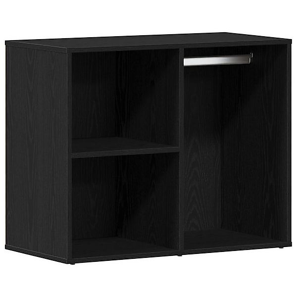 vidaXL Schuhschrank Schwarzer Eichen-Cosmetic-Schrank - 80x40x65 cm (1-St) günstig online kaufen