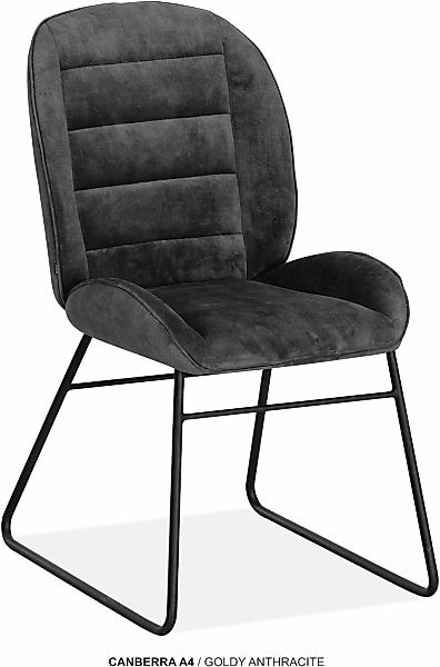 OMG Design Esszimmerstuhl "Canberra" (Set) 2 Stk. Stoff Esszimmerstuhl, pfl günstig online kaufen