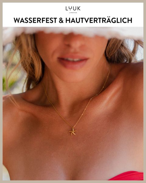 LUUK LIFESTYLE Kette mit Anhänger Seestern, günstig online kaufen