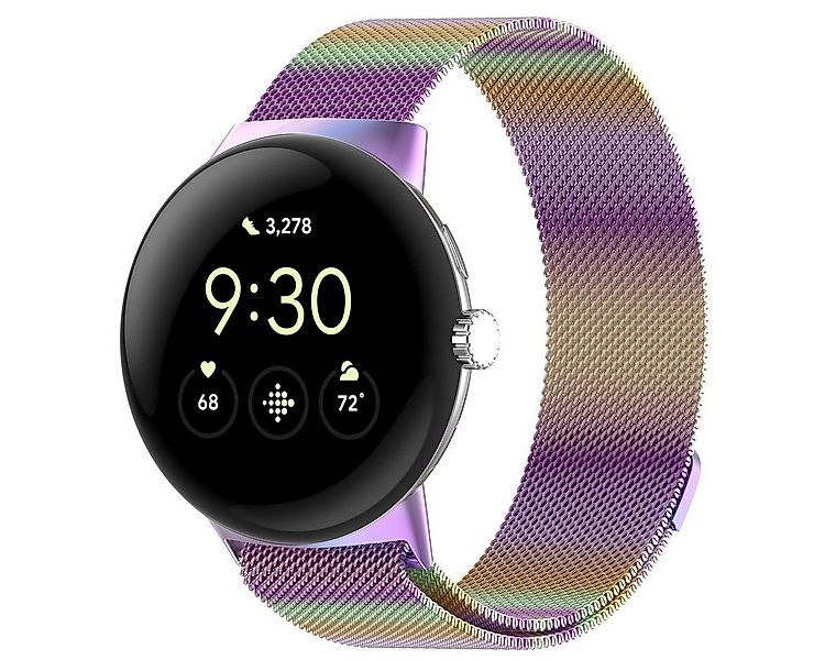 Wigento Smartwatch-Armband Für Google Pixel Watch 3 41mm / 2 / 1 Metall Sta günstig online kaufen