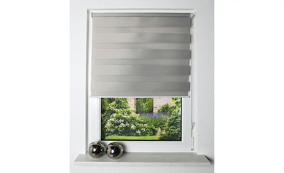 Doppelrollo STRIPES, HOME WOHNIDEEN, Lichtschutz, ohne Bohren, Klemmfix günstig online kaufen