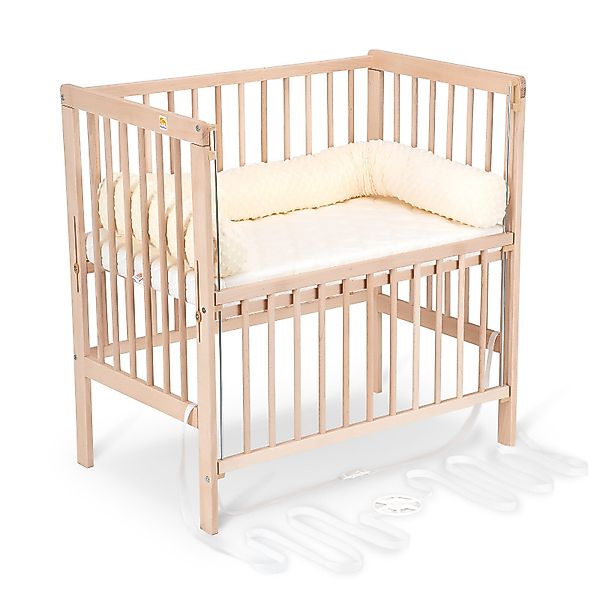 FabiMax Beistellbett Flex Natur, Buche massiv, günstig online kaufen