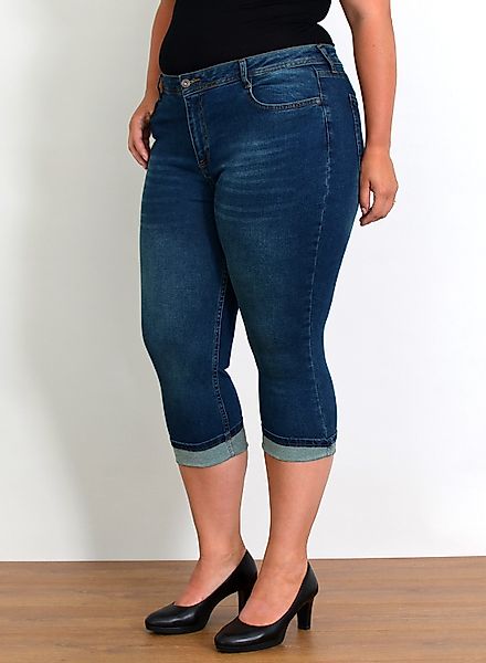 ESRA Caprijeans Capri Jeans Damen High günstig online kaufen