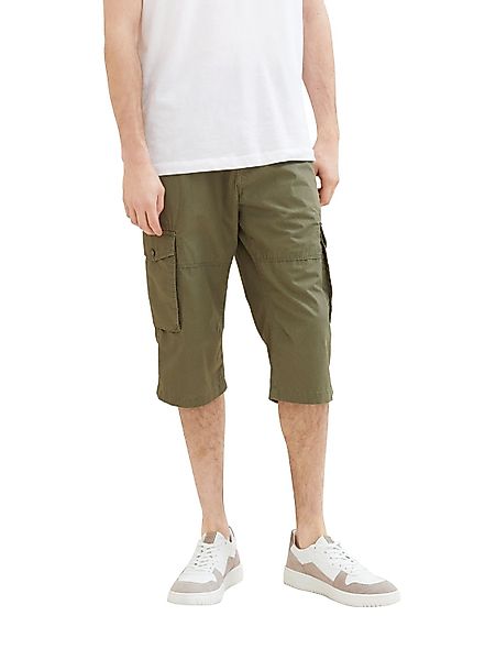 Tom Tailor Herren Bermuda Short PRINTED MAX OVERKNEE - Relaxed Fit günstig online kaufen