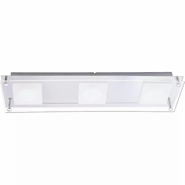 Näve LED-Wandleuchte Edingburgh 3-flammig Chrom günstig online kaufen
