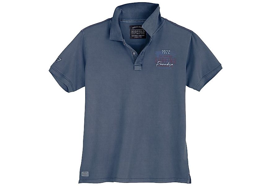 redfield Poloshirt Redfield Übergrößen Poloshirt SURFING denimblau günstig online kaufen