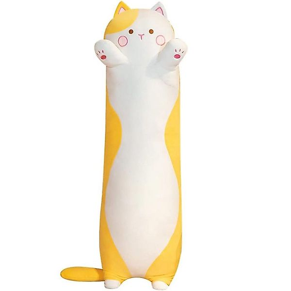 zggzerg Tierkuscheltier Langes Katzen Körperkissen Plüsch-Kuschelkissen günstig online kaufen