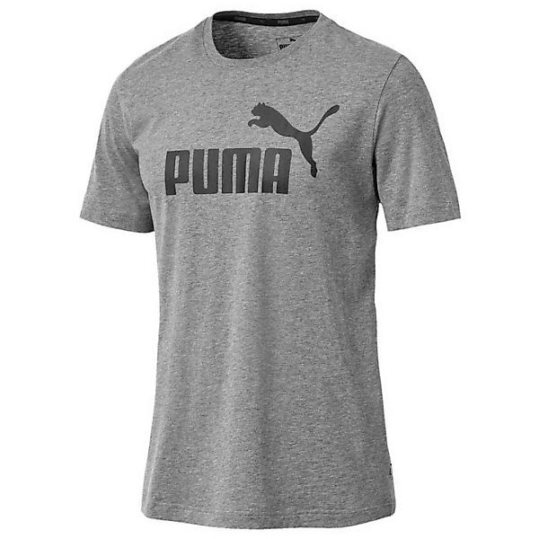 Puma Essential Logo Kurzarm T-shirt XL Medium Grey Heather günstig online kaufen