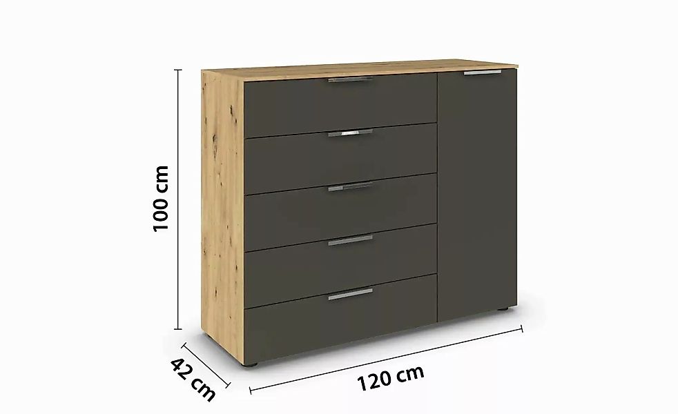 Sideboard  Flipp ¦ holzfarben ¦ Maße (cm): B: 120 H: 100 Kommoden & Sideboa günstig online kaufen