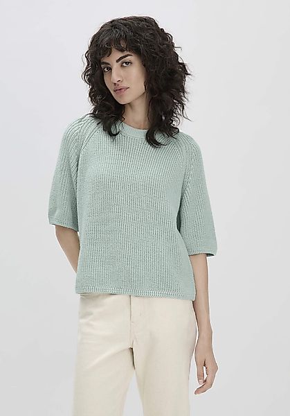 Hessnatur Strickpullover Relaxed aus reiner Bio-Baumwolle günstig online kaufen