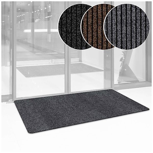 ANRO Fußmatte Türvorleger Schmutzfangmatte MiSCHA, eckig, günstig online kaufen