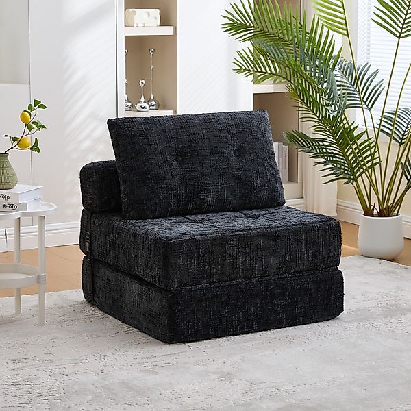 BlingBin Schlafsofa Klappbares Schlafsofa mit Kissen, günstig online kaufen
