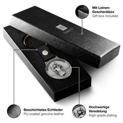 FABACH Schlüsselanhänger Christophorus am Lederband - günstig online kaufen