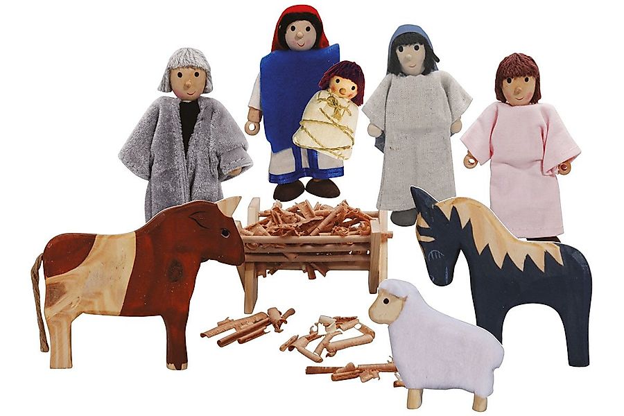 Winzlinge Biegepuppe Weihnachtsgeschichte (Klein, 9-tlg) günstig online kaufen