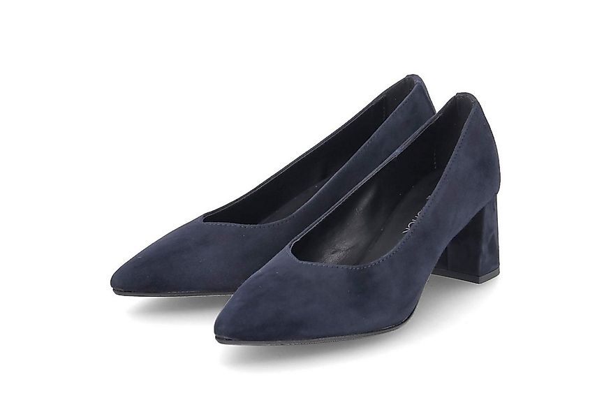 Kaerlek Kaerlek K131 Blu Damen Rauleder blau Keilpumps günstig online kaufen