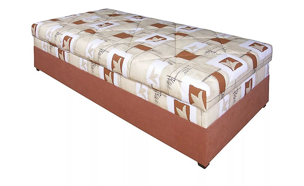 Polsterliege - orange - 93 cm - 54 cm - 203 cm - Betten > Einzelbetten - Mö günstig online kaufen