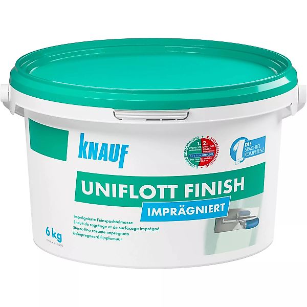 Knauf Uniflott Finish imprägniert 6 kg günstig online kaufen