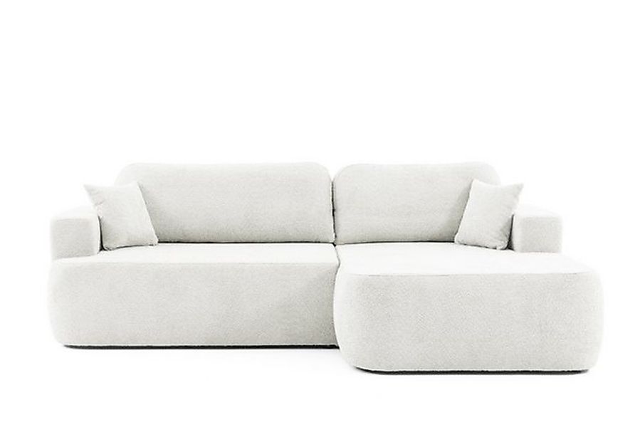 NEXT COLLECTION Ecksofa Gio, mit Schlaffunktion und Stauraum, Boucle Stoff, günstig online kaufen