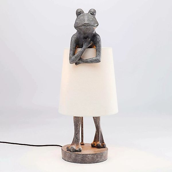 KARE Animal Frog Tischleuchte grau günstig online kaufen