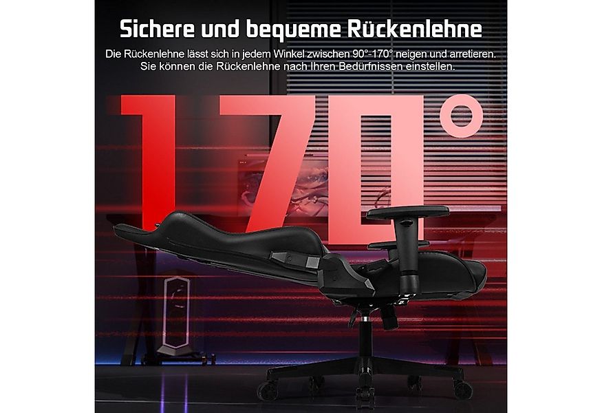 Homimaster Gaming-Stuhl Gaming Stuhl, Ergonomischer Bürostuhl,Gaming Chair günstig online kaufen