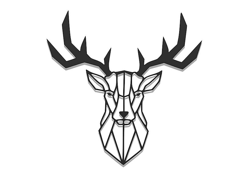 teileplus24 Wanddekoobjekt DS07 Wanddeko Metall Wandbild Metallbild 60 x 60 günstig online kaufen