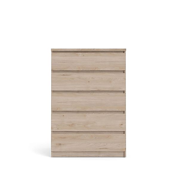 ebuy24 Nada Kommode 5 Schubladen Hickory-Dekor günstig online kaufen