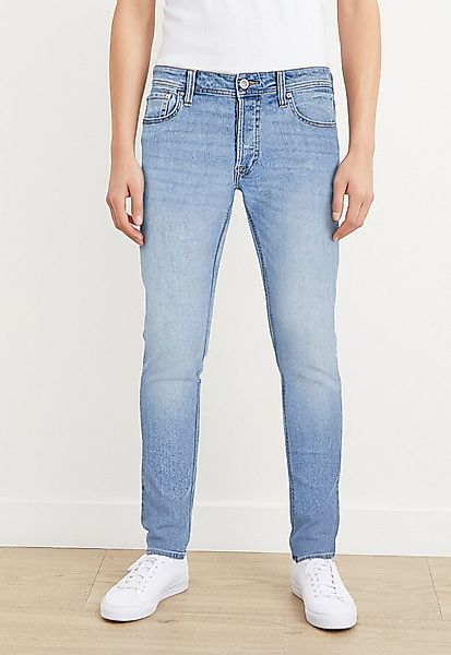 Jack & Jones Slim-fit-Jeans JJIGLENN mit Used-Look und Stretchkomfort Abrie günstig online kaufen