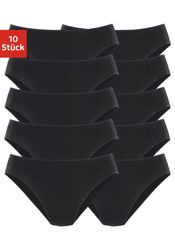 petite fleur Bikinislip 10er-Pack, aus elastischer Baumwolle günstig online kaufen