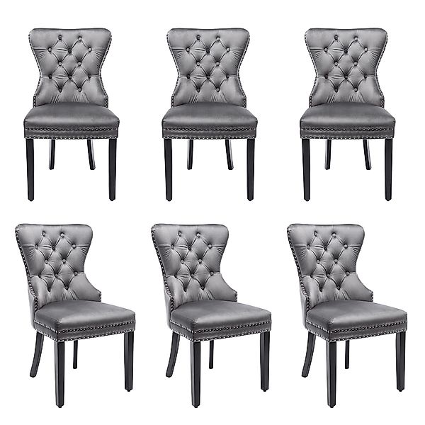 Flieks Esszimmerstuhl (6 St), Samt Stuhl günstig online kaufen