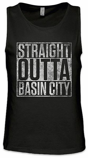 Urban Backwoods Tanktop Straight Outta Basin City Ärmelloses T-Shirt Sin Fu günstig online kaufen