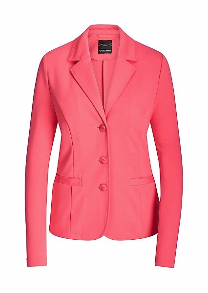 GOLDNER Jackenblazer "Viskoseblazer mit Reverskragen" stretchbequeme Jersey günstig online kaufen