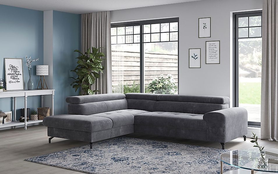 COTTA Ecksofa Aura L-Form, mit Schlaffunktion, günstig online kaufen
