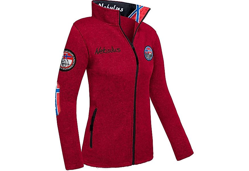 Nebulus Fleecejacke FLENN, P4640 - Damen, rot, XXL/44 günstig online kaufen