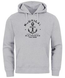 Neverless Hoodie Hoodie Herren Anker Motiv günstig online kaufen