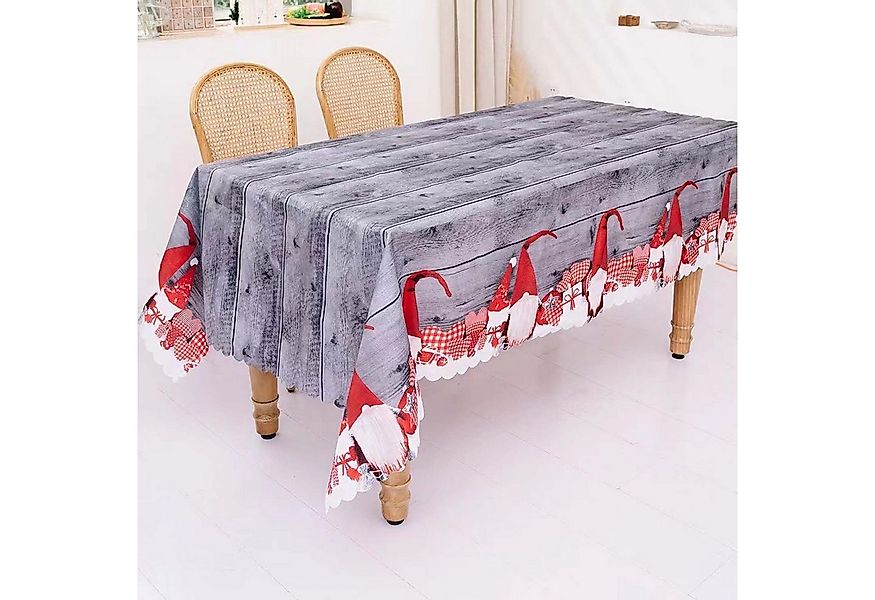 trends for living Tischdecke Weihnachten kreative Tischdecke Santa Claus re günstig online kaufen