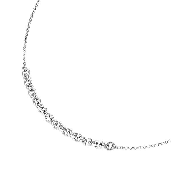 Smart Jewel Collier "dickere Ankerkette als Mittelteil, Silber 925" günstig online kaufen