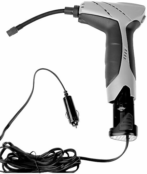 Brüder Mannesmann Werkzeuge Akku-Handkompressor Akku-Luftpumpe 12V/1,5 Ah günstig online kaufen
