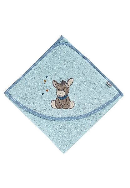 Sterntaler® Badetücher Kapuzenbadetuch 100x100 cm ESEL Emmi, 100 % Baumwoll günstig online kaufen