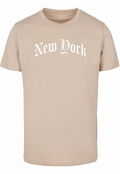 MisterTee T-Shirt "MisterTee Herren New York Wording Tee", (1 tlg.) günstig online kaufen