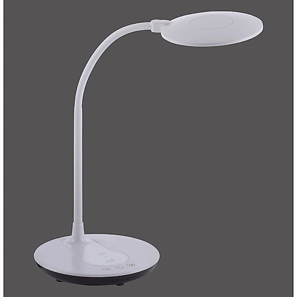 Just Light. LED-Tischleuchte Astrid Weiß H: 24 bis 53,5 cm günstig online kaufen