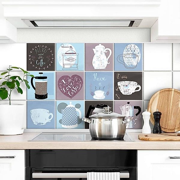 K&L Wall Art Fliesenaufkleber Klebefliese Sticker günstig online kaufen