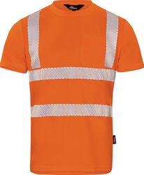 vizwell Warnschutz-Shirt Warnschutz T-Shirt Coolpass Arbeitsshirt günstig online kaufen