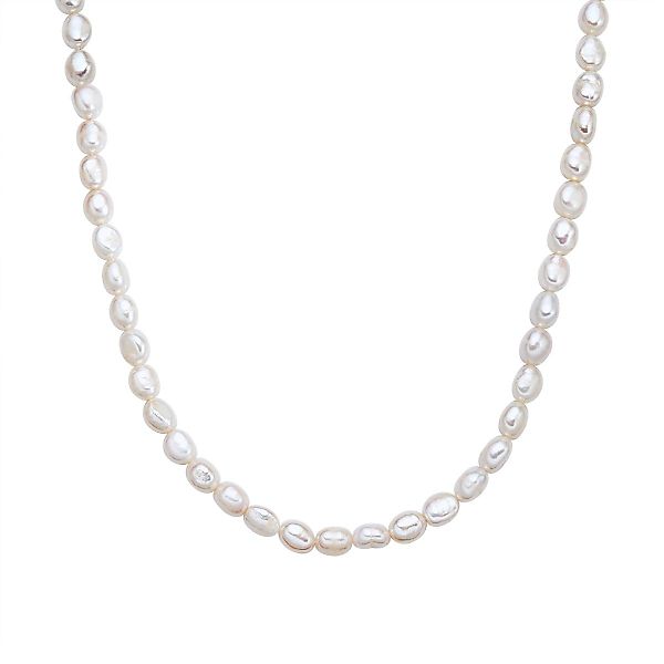 Valero Pearls Perlenkette gelbgold, aus Süßwasser-Zuchtperlen günstig online kaufen