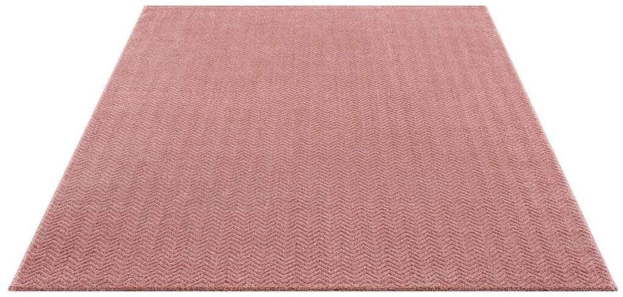 Carpet City Teppich "Friseé-Teppich FANCY805" rechteckig 12 mm Höhe Läufer, günstig online kaufen